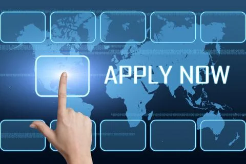 Apply now イラスト素材