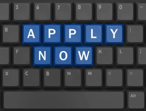 Apply now Stock Illustration