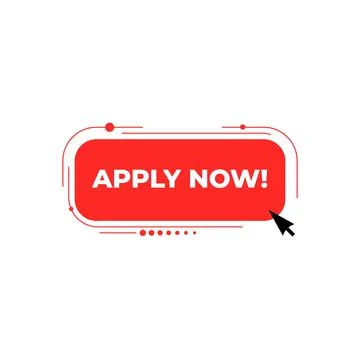 Apply now job submit button icon. Stock Illustration