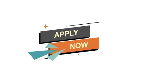 Apply Now Promotion CTA on White Background Vidéo 337797800