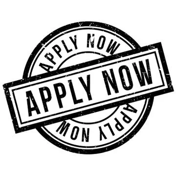 Apply Now rubber stamp Stock Illustration