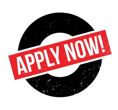 Apply Now rubber stamp Stock Illustration
