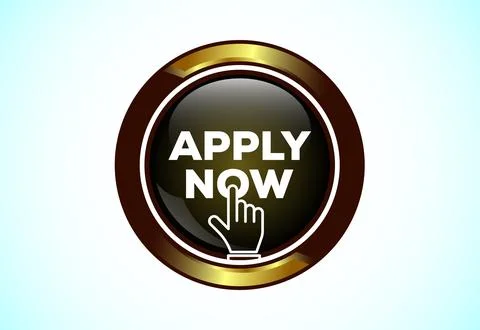 Apply now web button. Suitable for mobile app, and website UI design. 스톡 일러스트