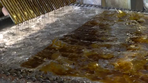 Applying Dye to Mica Stock Footage 254043574