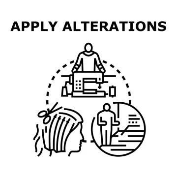Applying improvements and changes in various contexts Stock Illustration
