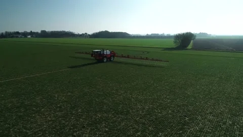 Applying Liquid Fertiliser Stock Footage 140388681