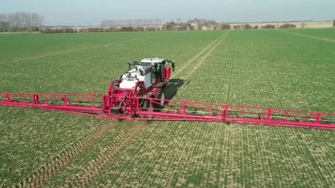 Applying Liquid Fertiliser Stock Footage 140437041