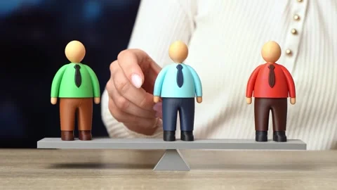 Appoint a mediator to resolve the dispute. Conflict mediation. Neutral Stock Footage 342813224