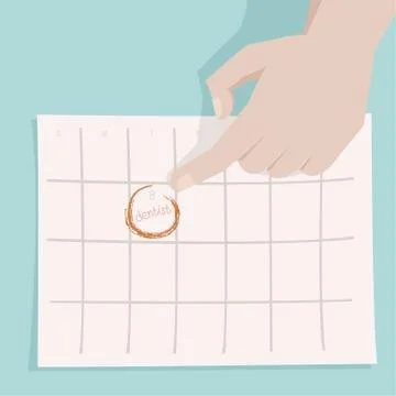 Appointment dentist Illustrazione stock