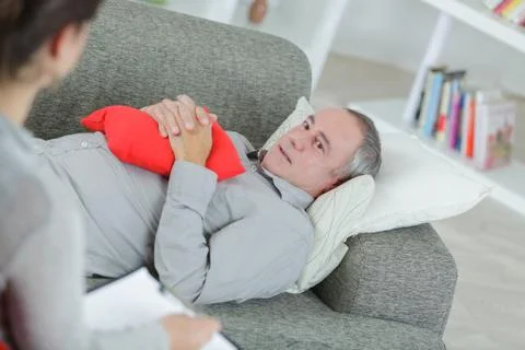 An appointment with the hypnotiser Stock Photos