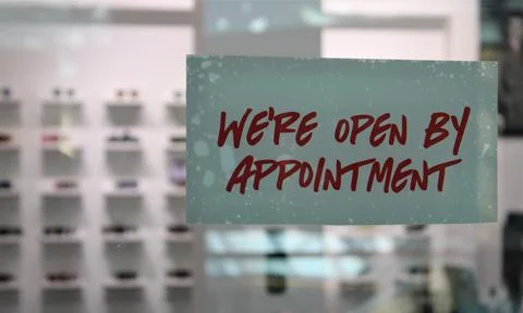 By Appointment Only Foto stock