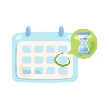 Appointment reminder Stock Illustration