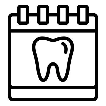 Appointment Vector Icon Design Illustration Illustrazione stock