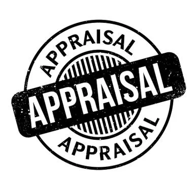 Appraisal rubber stamp Stock Illustration