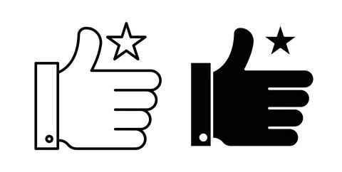 Appreciation icon vector art Illustrations Stock Illustration