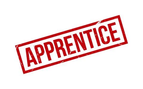 Apprentice Rubber Stamp Seal Vector イラスト素材