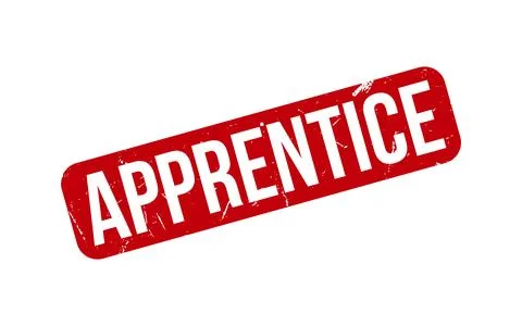 Apprentice Rubber Stamp Seal Vector Illustrazione stock