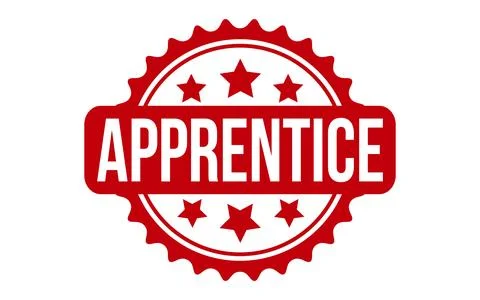 Apprentice Rubber Stamp Seal Vector Illustrazione stock