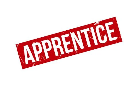 Apprentice Rubber Stamp Seal Vector イラスト素材