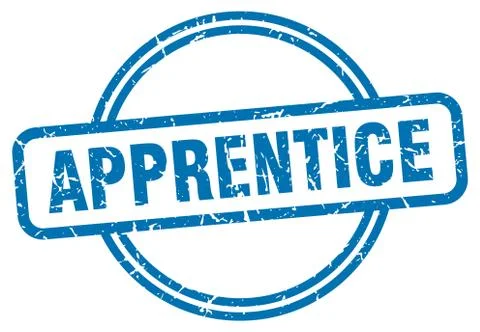 Apprentice stamp. apprentice round vintage grunge sign. apprentice イラスト素材