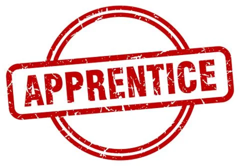 Apprentice stamp. apprentice round vintage grunge sign. apprentice イラスト素材