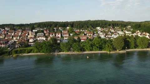 Approach To Schilfhtte Beach In Uhldingen Stock Footage 331922174