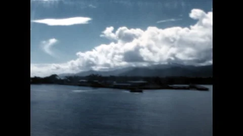 Approaching Apia 1971 Stock Footage 265032113