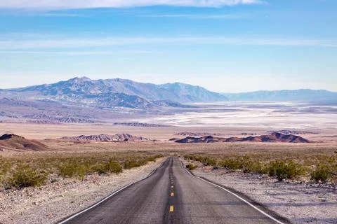 Approaching Death Valley Stock Photos