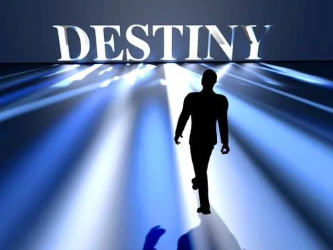 Approaching Destiny Stock Illustration