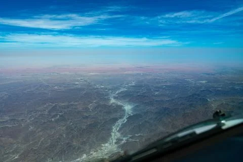 Approaching Dubai Stock Photos