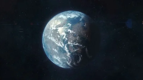 Approaching Exoplanet Stock Footage 84745394