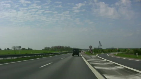Approaching the Faroe Bridge Видео 401076