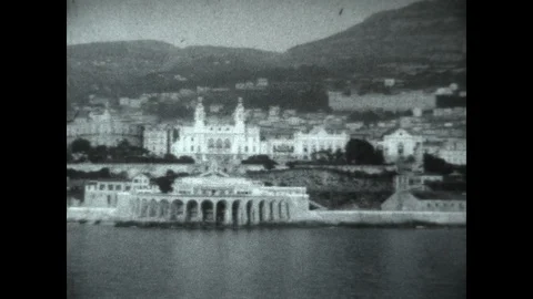 Approaching the Harbor at Monte Carlo 스톡 동영상 89706201