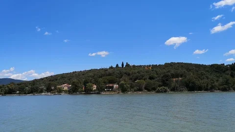 Approaching the island from the sea Stock Footage 112353274