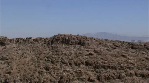 Approaching Las Vegas Stock Footage 65432437