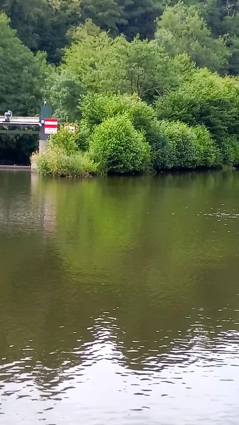 Approaching the lock Stock Footage 314116206