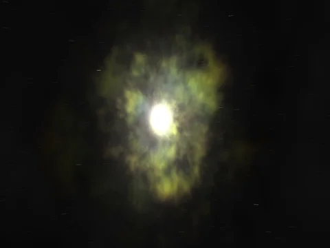 Approaching a Neutron Star (2160p 24fps) Stock Footage 80341487