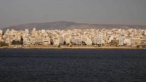 Approaching Piraeus port Video stock 127168776