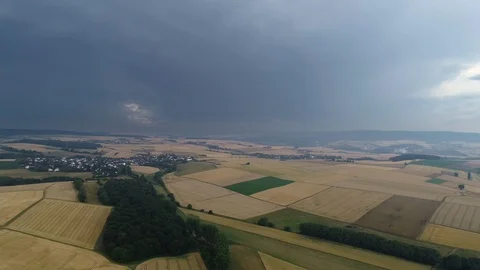 Approaching rainstorm Stock-Footage 112336343