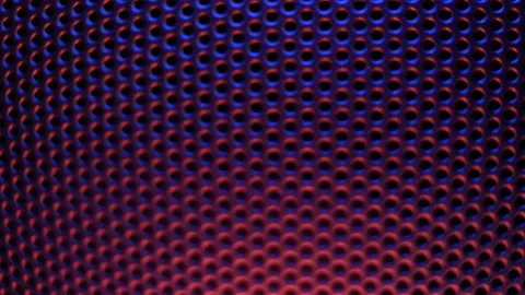 Approaching repeating circle pattern Stock Footage 141917648