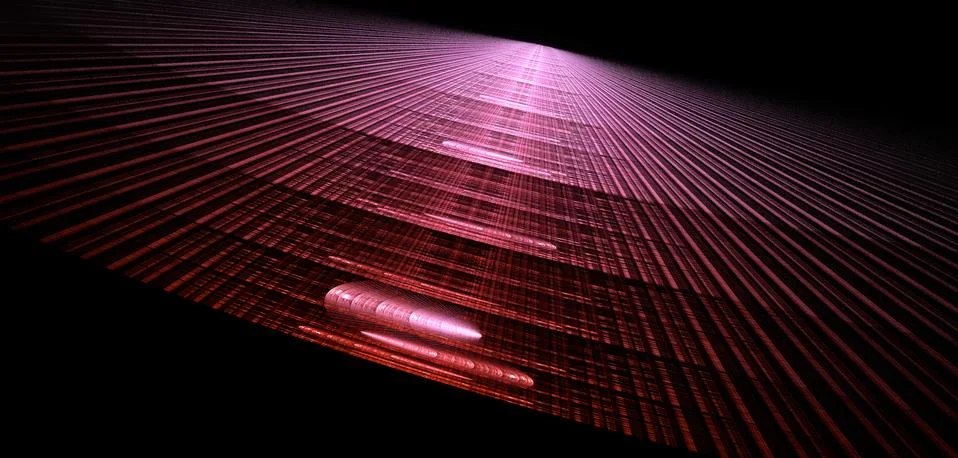 Approaching the runway Stockillustratie