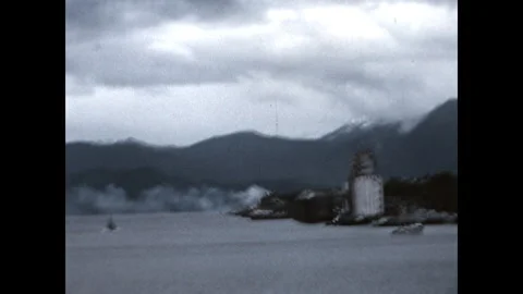 Approaching Sitka 1974 Stock Footage 266446472