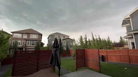 Approaching storm clouds Stock Footage 245673511