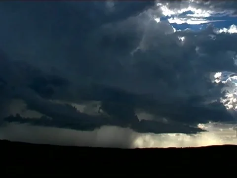 Approaching Storm Timelapse Stock Footage 40485213