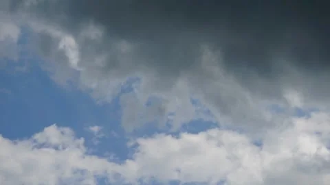 Approaching Stormy Rain Clouds Timelapse Stock Footage 313548624