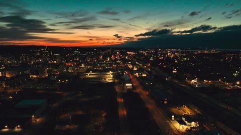 Approaching - Syracuse, NY Foto stock