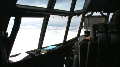 Approaching the Tempest Stock Footage 54712747