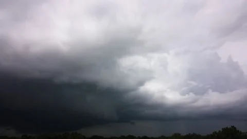 Approaching Thunderstorm Time Lapse (2160p 25fps) Video stock 90817779