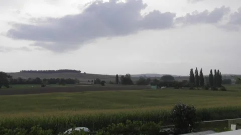 Approaching thunderstrom 스톡 동영상 283390658