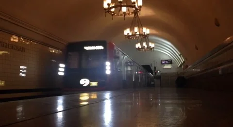 Approaching train Stock Footage 115910915